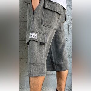 Pro Club Stylish Gray Cargo Shorts for Men Sz 3XL